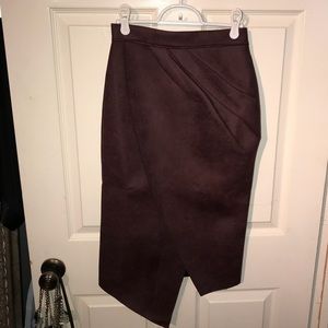 Sexy asymmetrical skirt